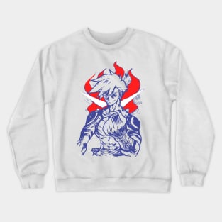 Kamina Believe In You Gurren Lagann Crewneck Sweatshirt